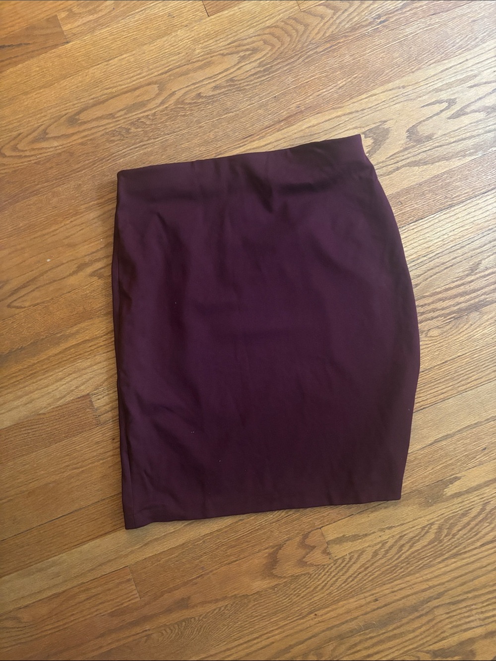 Philosophy Tailored Pencil Skirt - Wine